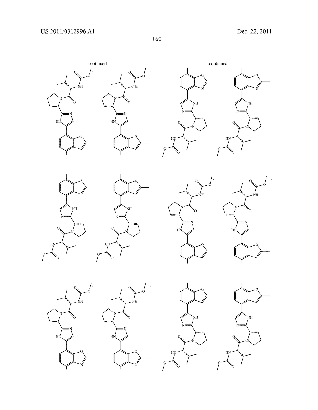 NOVEL INHIBITORS OF HEPATITIS C VIRUS REPLICATION - diagram, schematic, and image 161