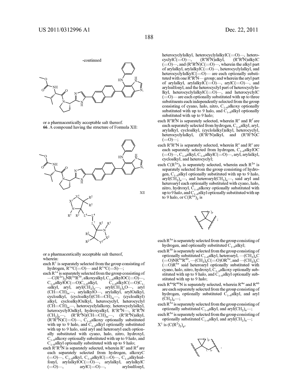 NOVEL INHIBITORS OF HEPATITIS C VIRUS REPLICATION - diagram, schematic, and image 189