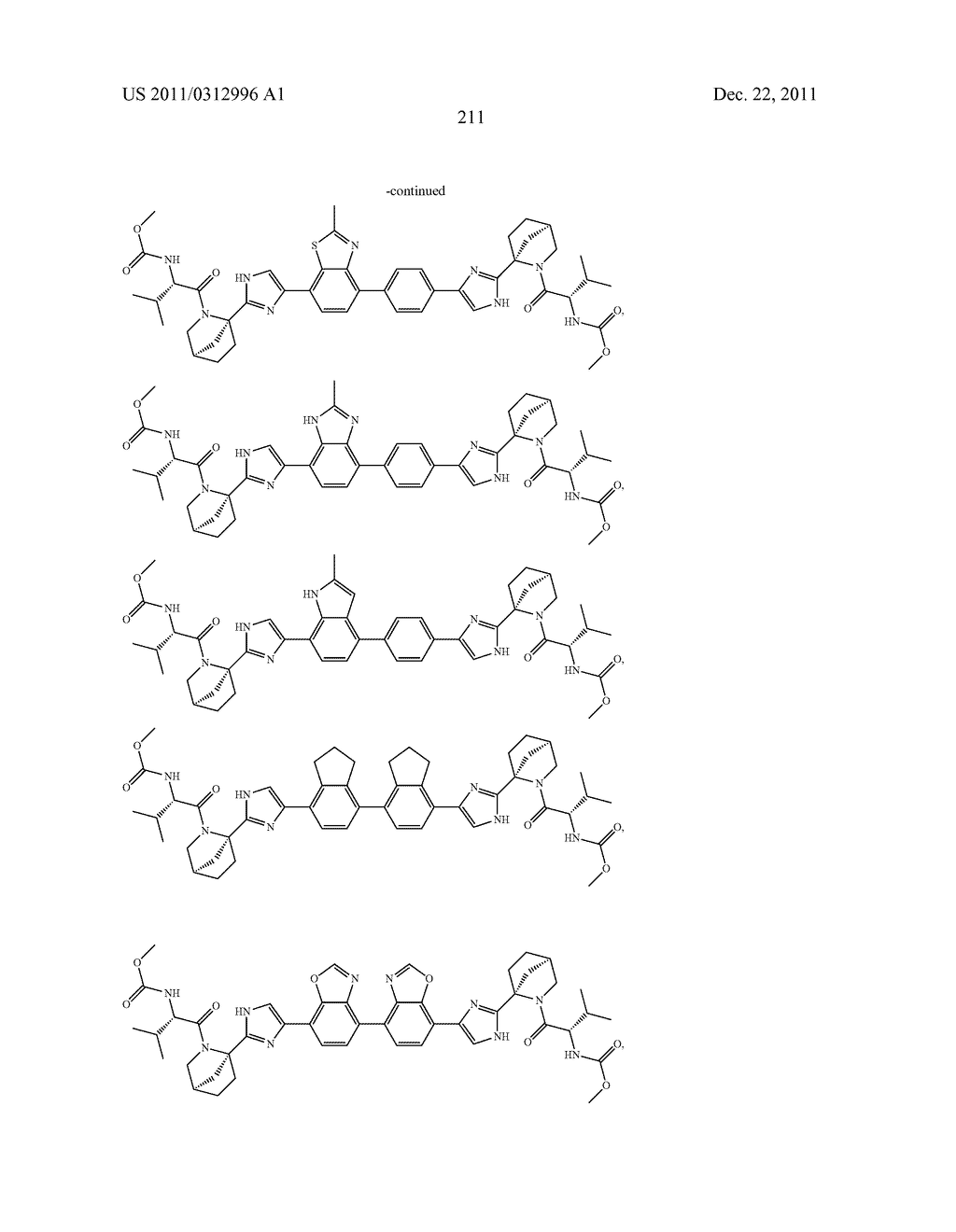 NOVEL INHIBITORS OF HEPATITIS C VIRUS REPLICATION - diagram, schematic, and image 212