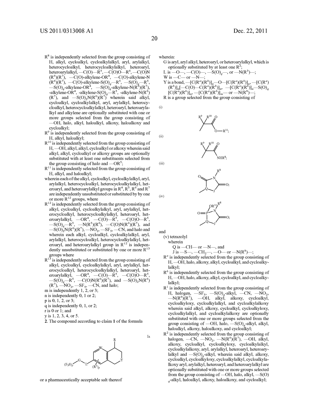 PENTAFLUOROSULPHOLANE-CONTAINING ANTIDIABETIC COMPOUNDS - diagram, schematic, and image 21
