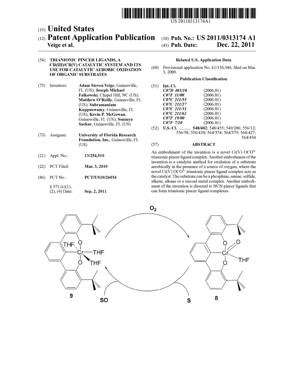 TRIANIONIC PINCER LIGANDS, A CR(III)/CR(V) CATALYTIC SYSTEM AND ITS USE     FOR CATALYTIC AEROBIC OXIDATION OF ORGANIC SUBSTRATES - diagram, schematic, and image 01