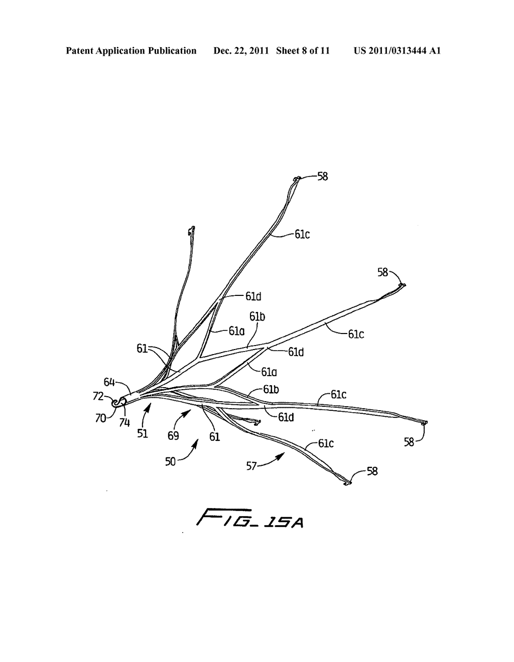 Method Of Removing A Vein Filter - diagram, schematic, and image 09