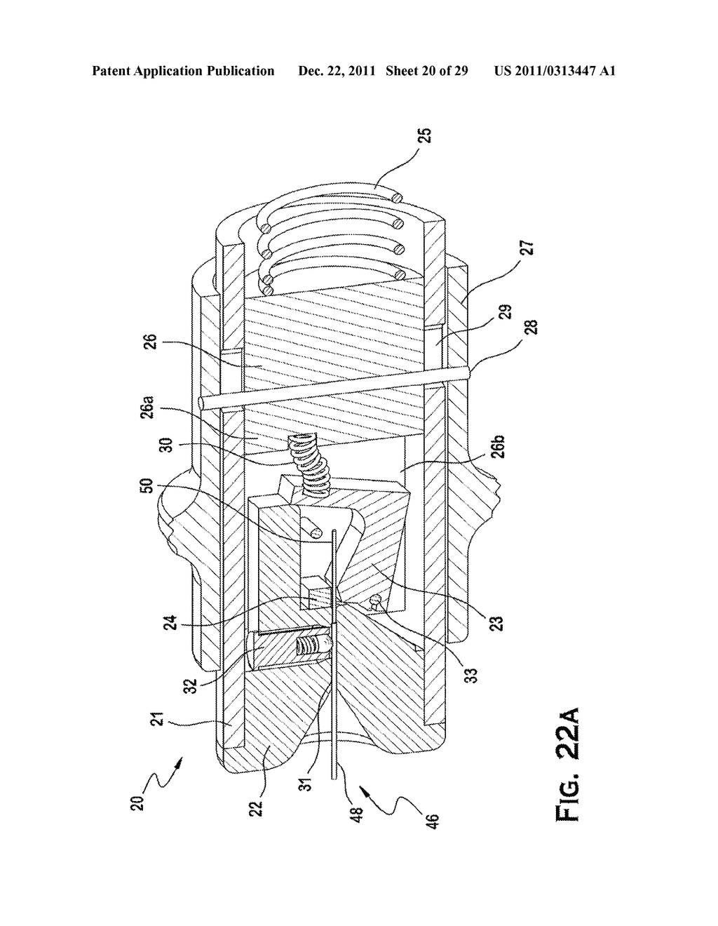 SYSTEM AND METHOD FOR MECHANICALLY POSITIONING INTRAVASCULAR IMPLANTS - diagram, schematic, and image 21