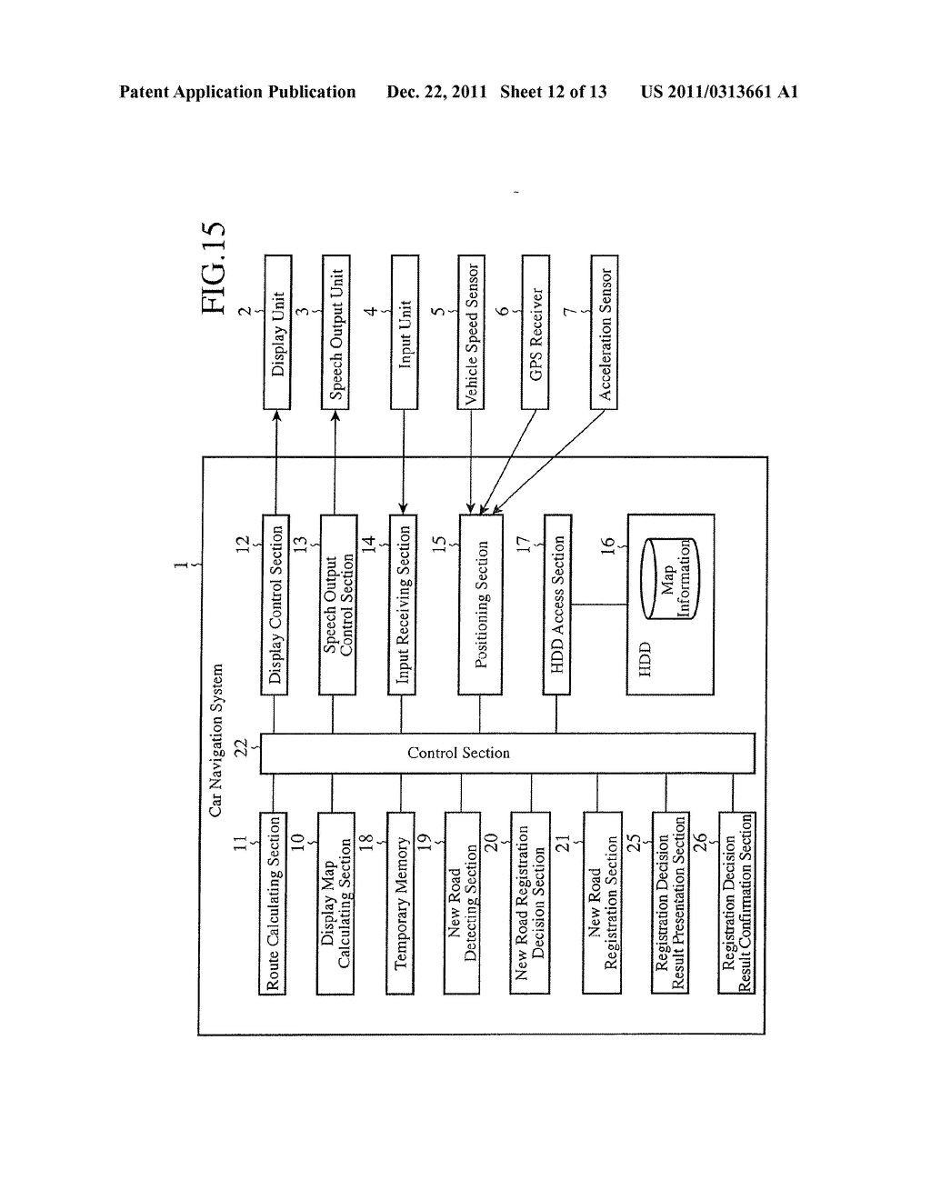 MAP INFORMATION PROCESSING APPARATUS - diagram, schematic, and image 13