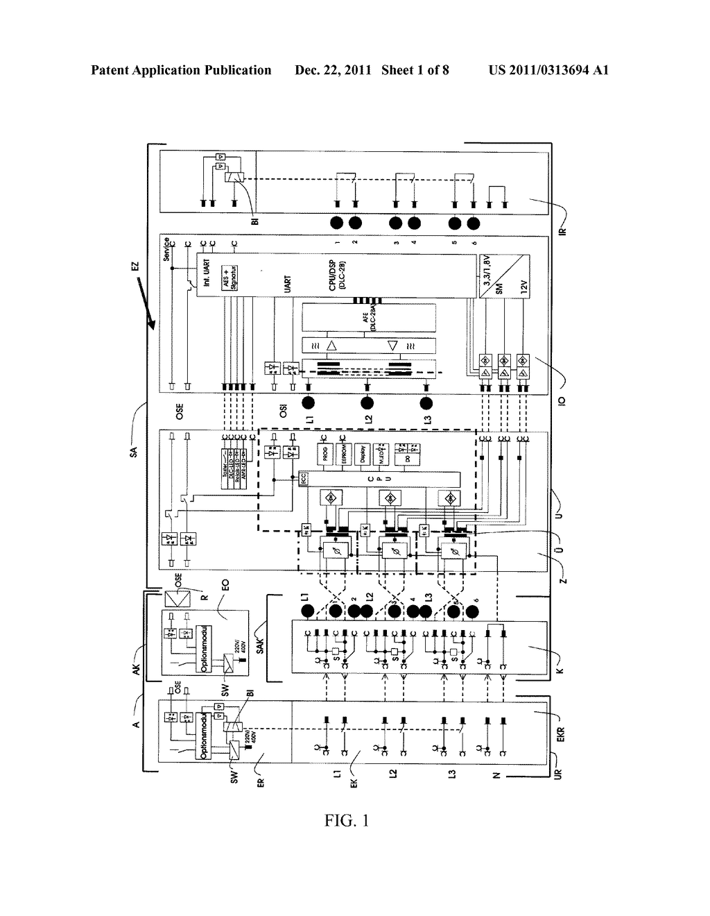 MODULAR, EXPANDABLE MEASURING DEVICE COMPRISING AN ACCESS-PROTECTED AREA - diagram, schematic, and image 02