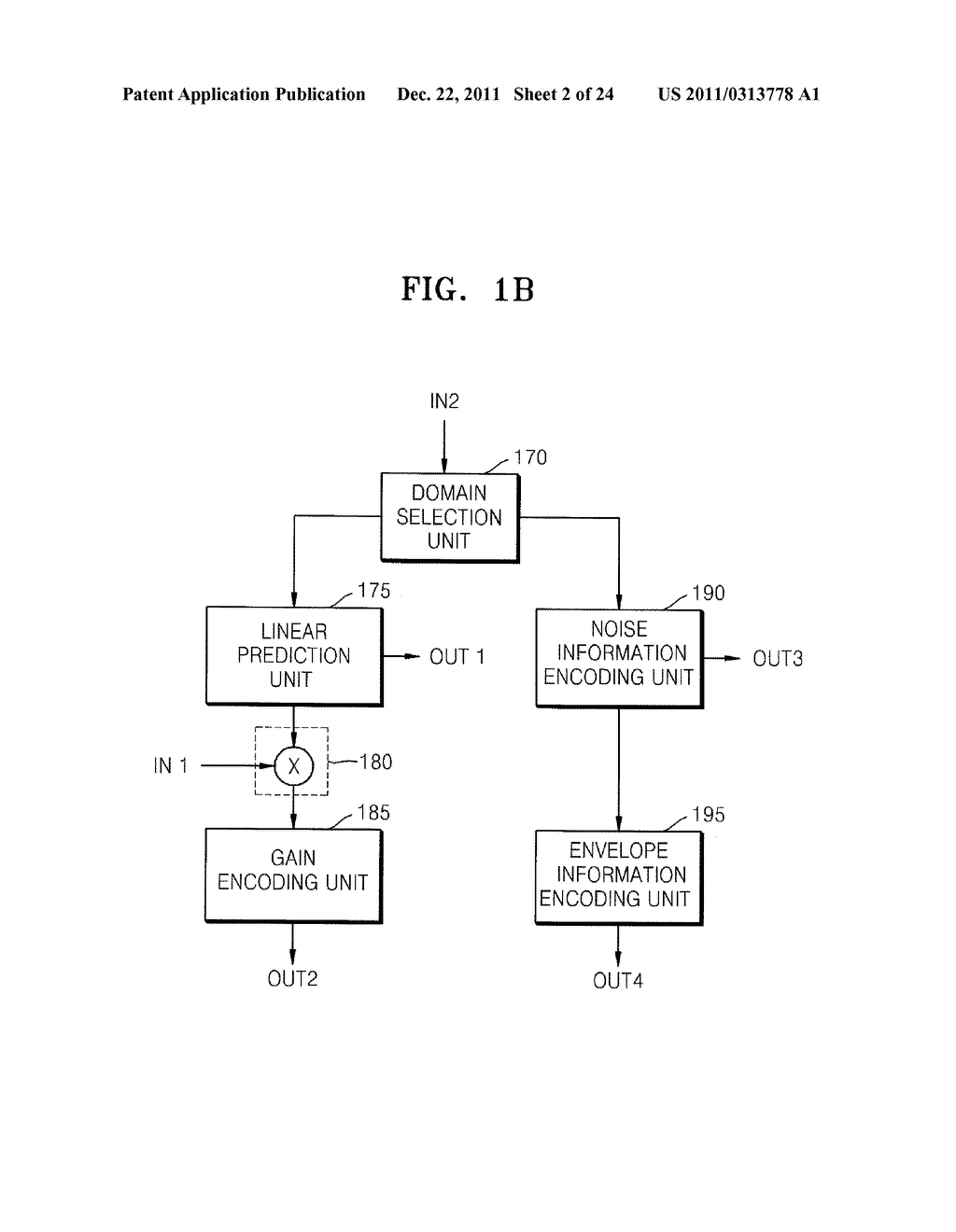 METHOD AND APPARATUS FOR ADAPTIVELY ENCODING AND DECODING HIGH FREQUENCY     BAND - diagram, schematic, and image 03