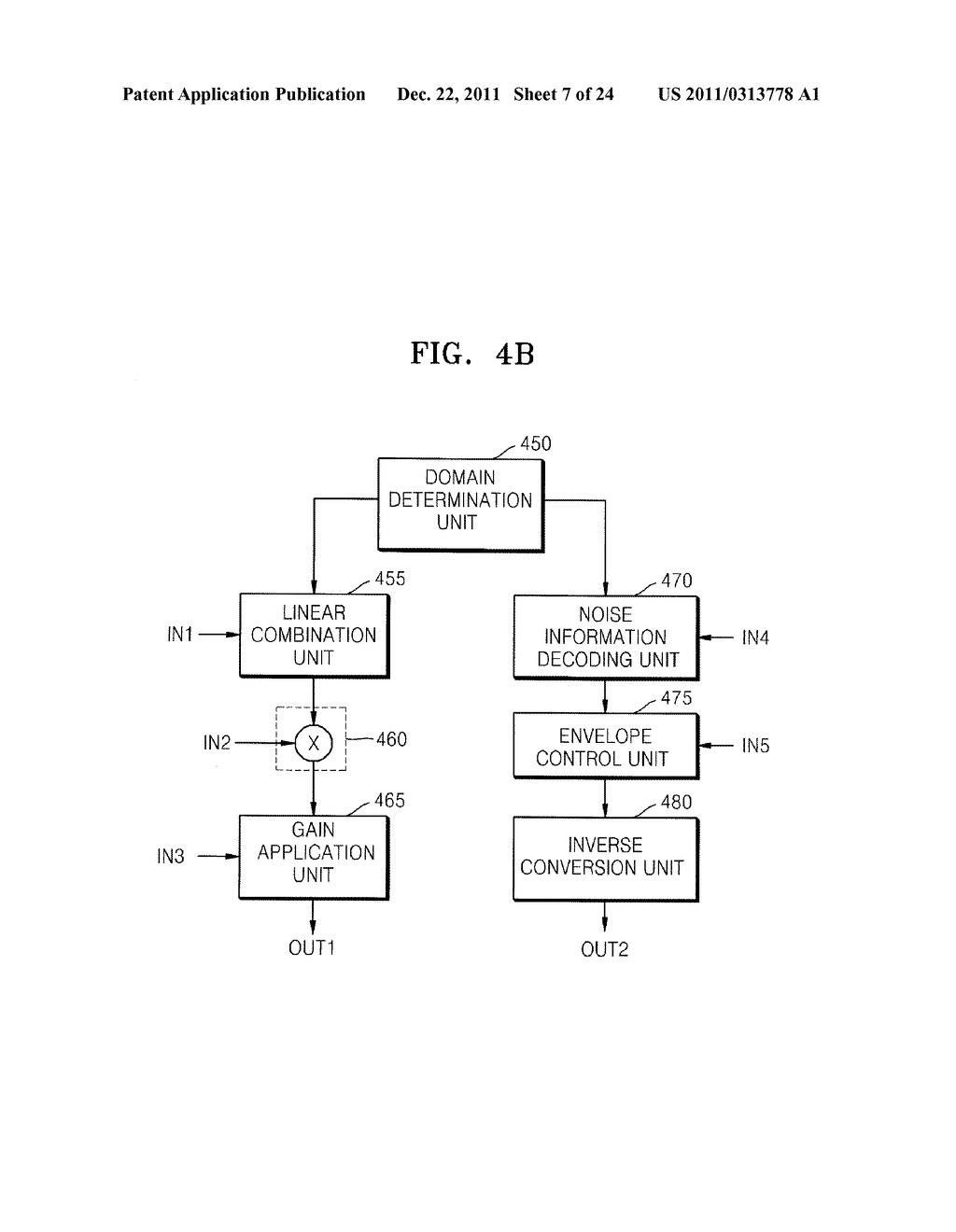 METHOD AND APPARATUS FOR ADAPTIVELY ENCODING AND DECODING HIGH FREQUENCY     BAND - diagram, schematic, and image 08