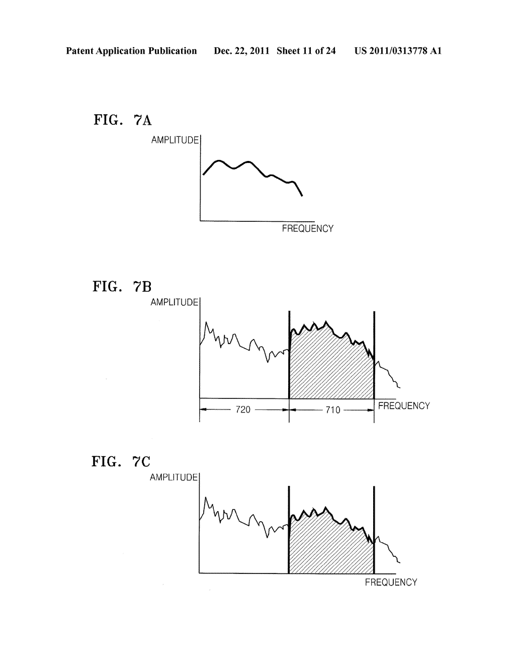 METHOD AND APPARATUS FOR ADAPTIVELY ENCODING AND DECODING HIGH FREQUENCY     BAND - diagram, schematic, and image 12