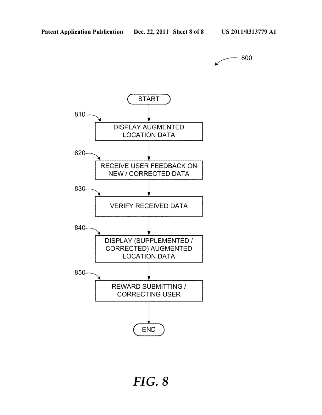 AUGMENTATION AND CORRECTION OF LOCATION BASED DATA THROUGH USER FEEDBACK - diagram, schematic, and image 09