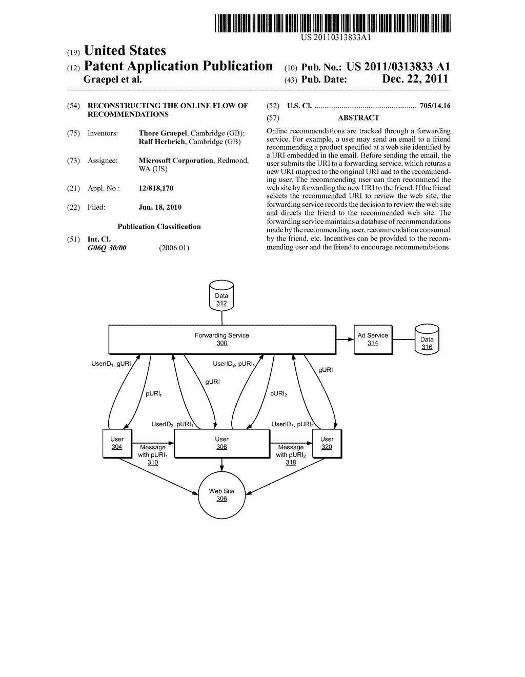 RECONSTRUCTING THE ONLINE FLOW OF RECOMMENDATIONS - diagram, schematic, and image 01