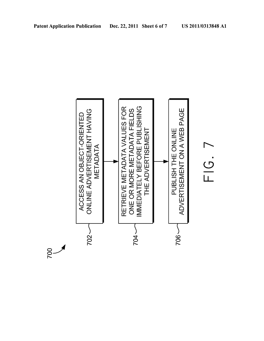 METADATA-ENABLED DYNAMIC UPDATES OF ONLINE ADVERTISEMENTS - diagram, schematic, and image 07