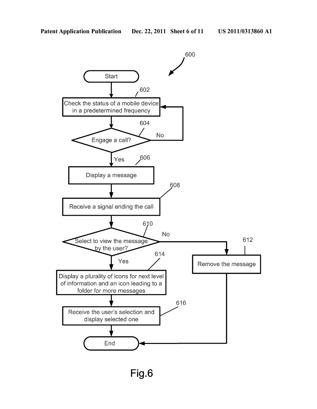 METHODS FOR RENDERING ADVERTISEMENT MESSAGES BY THE USE OF A MOBILE     COMMUNICATION DEVICE - diagram, schematic, and image 07