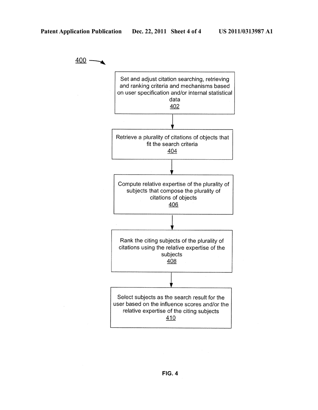 System and method for search of sources and targets based on relative     expertise of the sources - diagram, schematic, and image 05