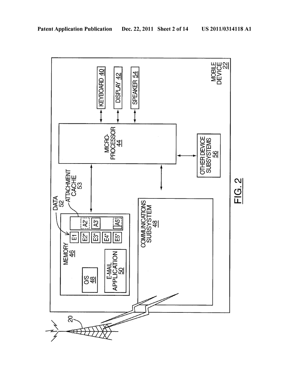 SYSTEM, METHOD, AND USER INTERFACE FOR SEARCHING FOR MESSAGES WITH     ATTACHMENTS ON A MOBILE DEVICE - diagram, schematic, and image 03