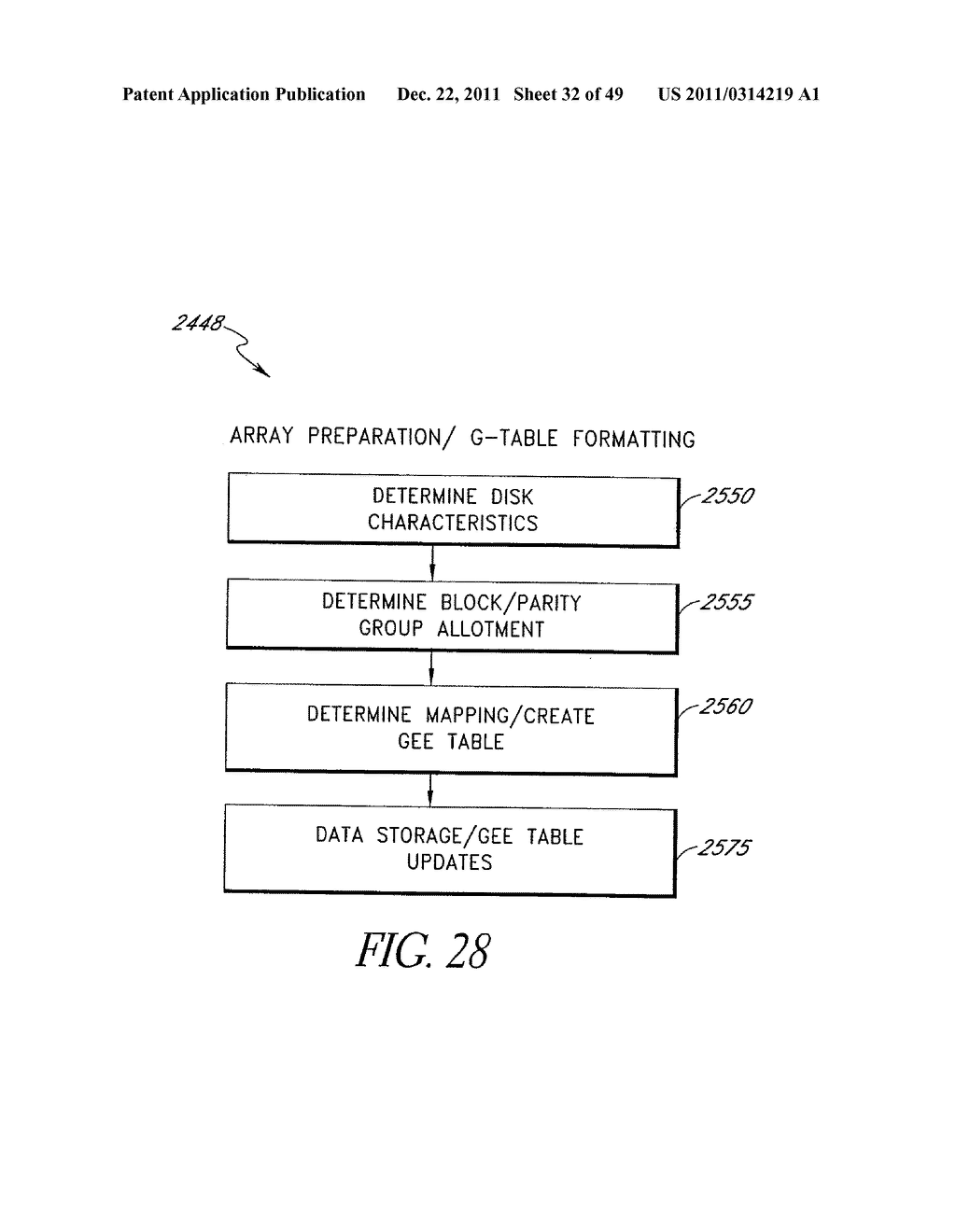 SYSTEMS ANDMETHOD FOR STORING PARITY GROUPS - diagram, schematic, and image 33