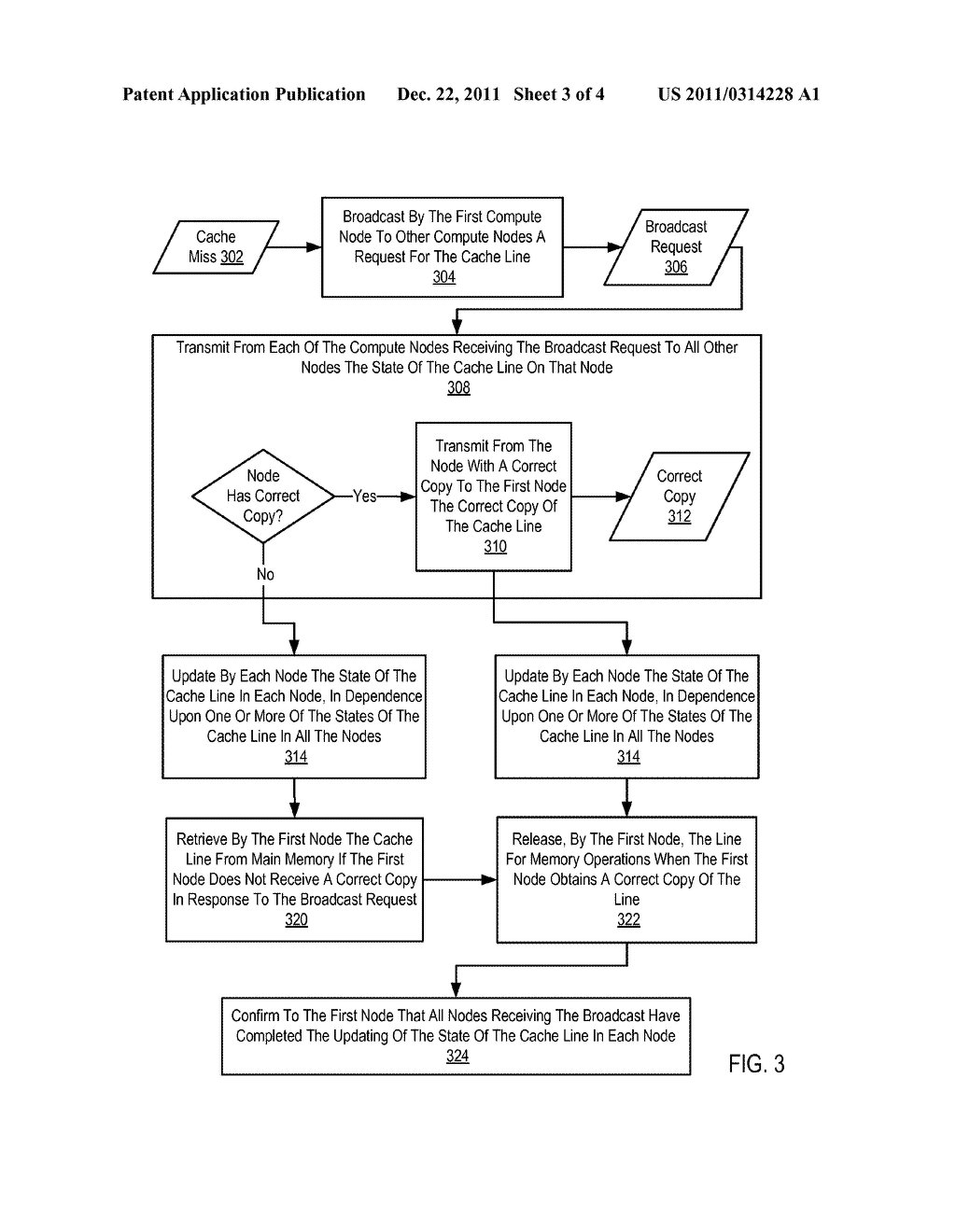 Maintaining Cache Coherence In A Multi-Node, Symmetric Multiprocessing     Computer - diagram, schematic, and image 04