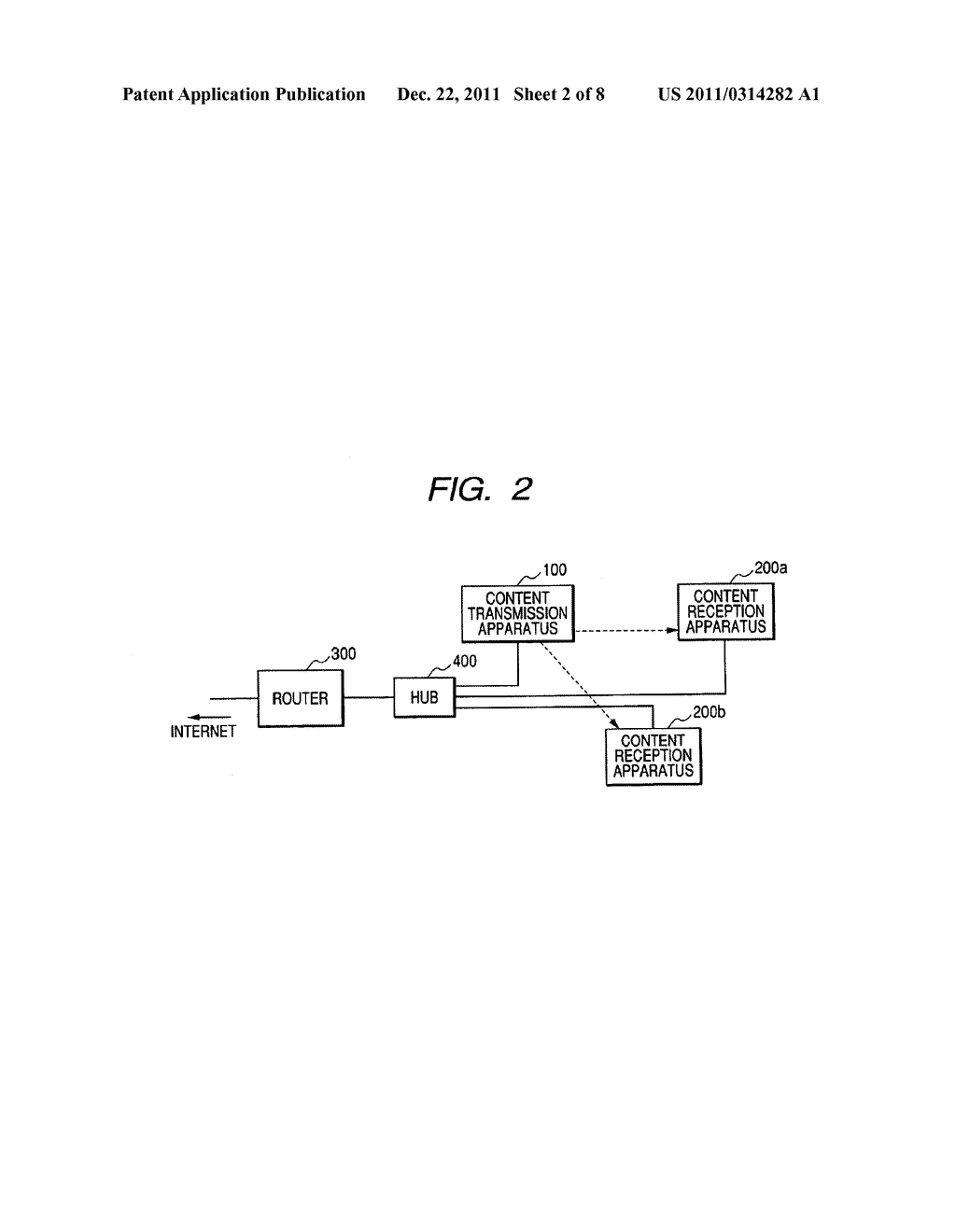 CONTENT TRANSMISSION APPARATUS, CONTENT RECEPTION APPARATUS AND CONTENT     TRANSMISSION METHOD - diagram, schematic, and image 03