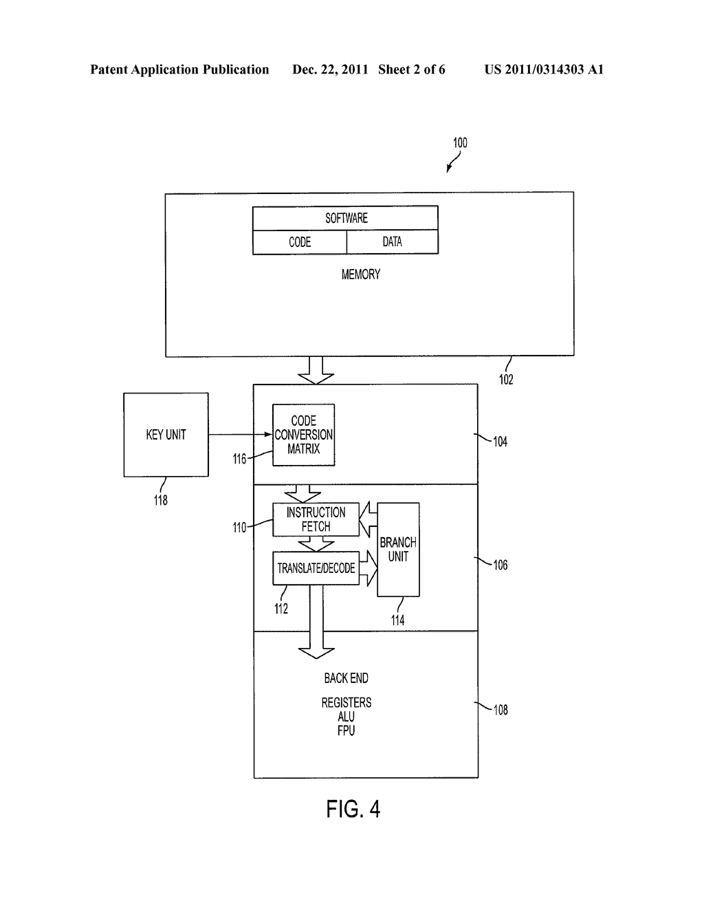 COMPUTING DEVICE CONFIGURED FOR OPERATING WITH INSTRUCTIONS IN UNIQUE CODE - diagram, schematic, and image 03