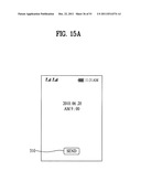 MOBILE TERMINAL AND METHOD OF CONTROLLING COMMUNICATION DATA TRANSMISSION     AND COMMUNICATION LIST DISPLAY THEREIN diagram and image