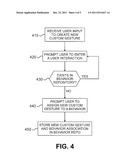 PERSONALIZATION USING CUSTOM GESTURES diagram and image
