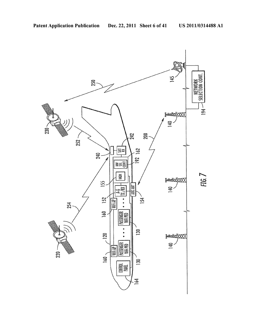 AIRCRAFT IFE SYSTEM INTERFACING WITH A PERSONAL ELECTRONIC DEVICE (PED)     FOR REDEEMING AN IN-FLIGHT COUPON AND ASSOCIATED METHODS - diagram, schematic, and image 07
