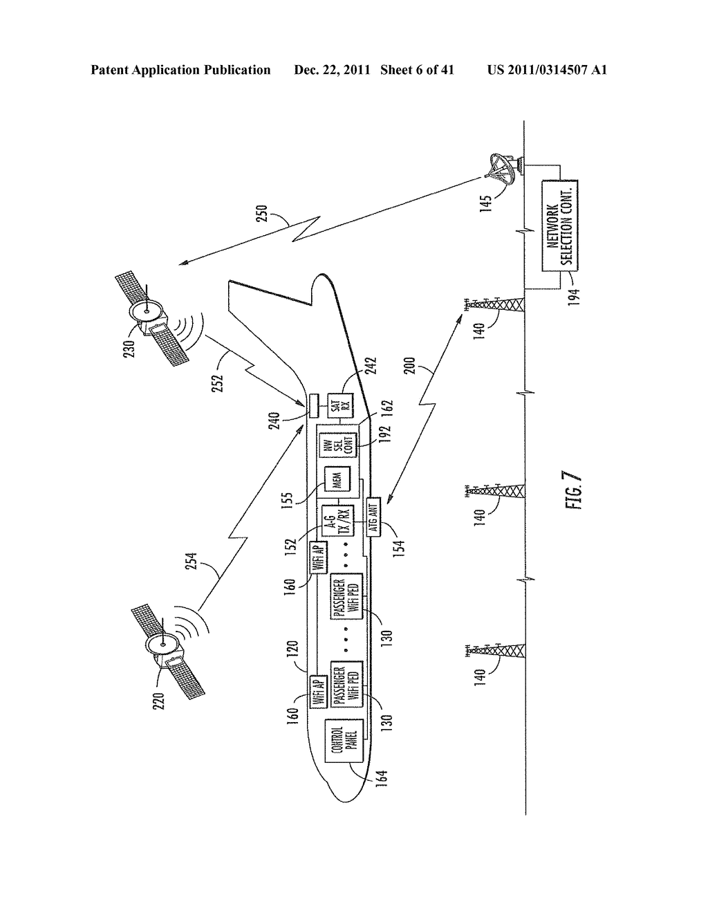 REGISTRATION OF A PERSONAL ELECTRONIC DEVICE (PED) WITH AN AIRCRAFT IFE     SYSTEM USING AIRCRAFT GENERATED REGISTRATION TOKEN IMAGES AND ASSOCIATED     METHODS - diagram, schematic, and image 07