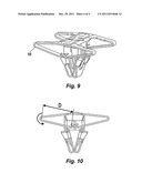 CLIPS FOR FASTENING ACCESSORIES TO VEHICLE PANELS diagram and image