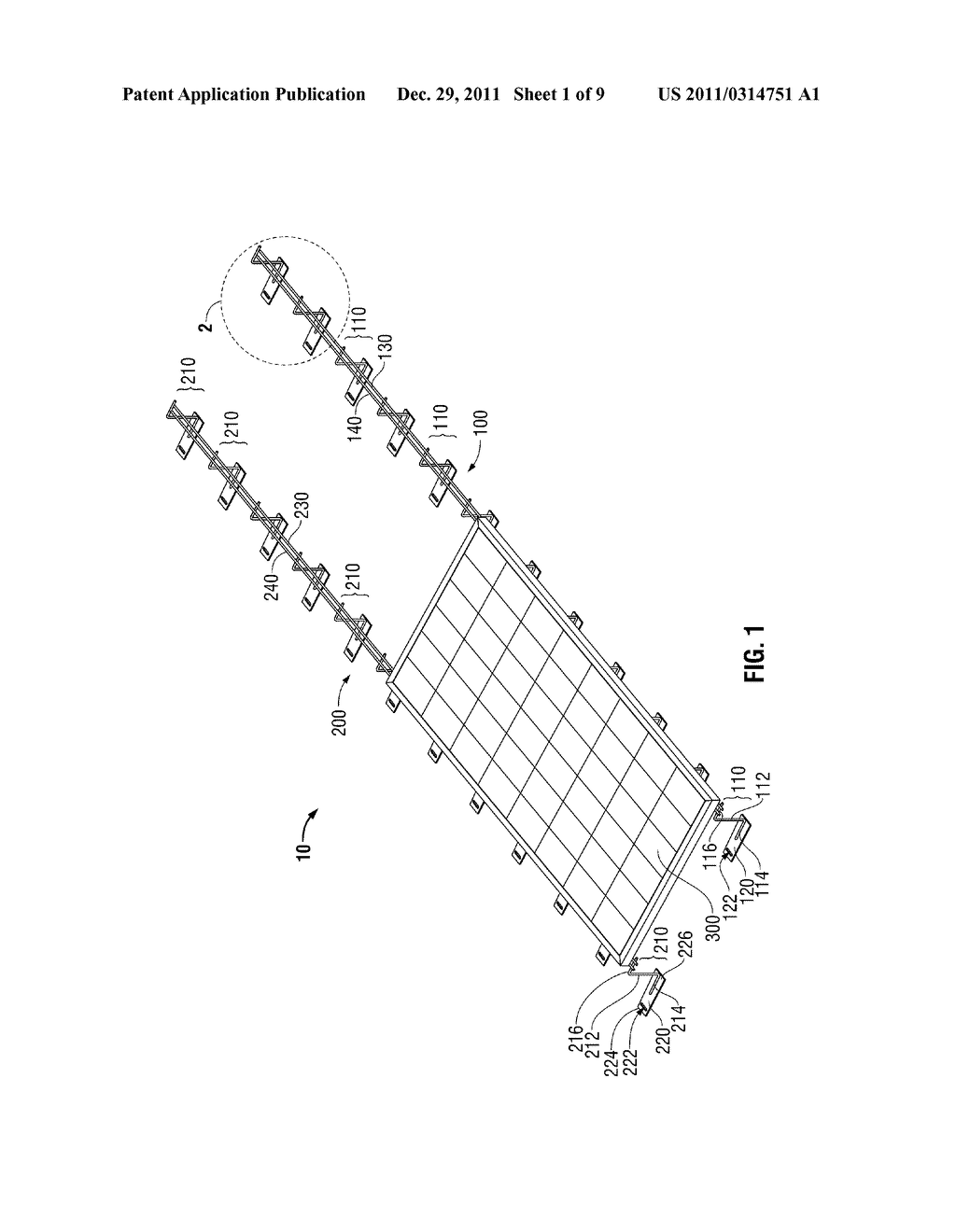 SOLAR PANEL MOUNTING RACK SYSTEM - diagram, schematic, and image 02