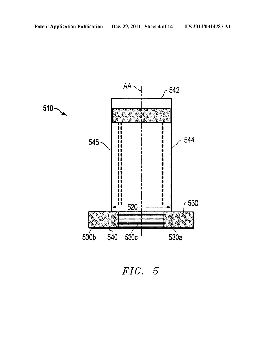 Elastic composite for a disposable absorbent garment, and a system and     process for making the elastic composite and a garment having the elastic     composite - diagram, schematic, and image 05