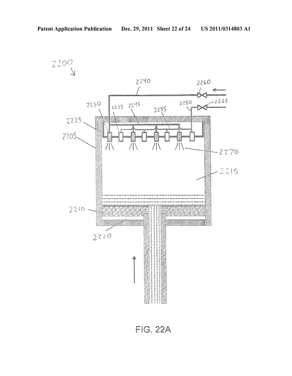 FORMING LIQUID SPRAYS IN COMPRESSED-GAS ENERGY STORAGE SYSTEMS FOR     EFFECTIVE HEAT EXCHANGE - diagram, schematic, and image 23