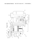 COMPRESSED AIR ENERGY STORAGE SYSTEM UTILIZING TWO-PHASE FLOW TO     FACILITATE HEAT EXCHANGE diagram and image