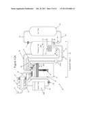 COMPRESSED AIR ENERGY STORAGE SYSTEM UTILIZING TWO-PHASE FLOW TO     FACILITATE HEAT EXCHANGE diagram and image