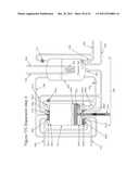 COMPRESSED AIR ENERGY STORAGE SYSTEM UTILIZING TWO-PHASE FLOW TO     FACILITATE HEAT EXCHANGE diagram and image