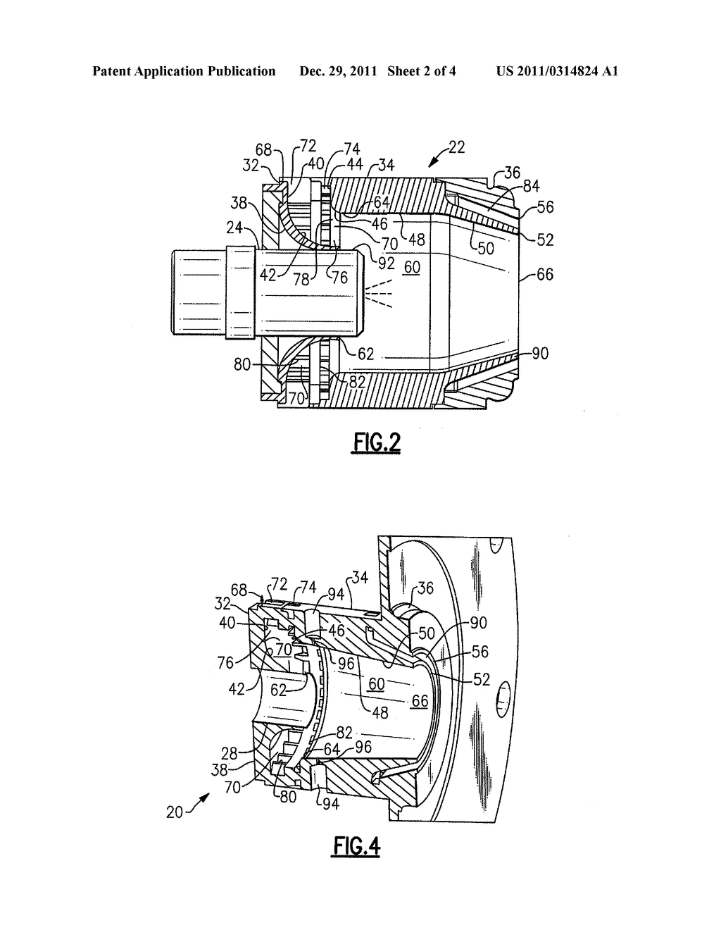 SWIRLER, FUEL AND AIR ASSEMBLY AND COMBUSTOR - diagram, schematic, and image 03