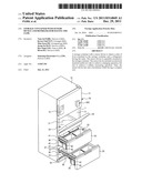 Storage container with sensor device and refrigerator having the same diagram and image