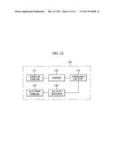 Storage container with sensor device and refrigerator having the same diagram and image