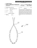 RIBBON STRAND NECKLACE diagram and image