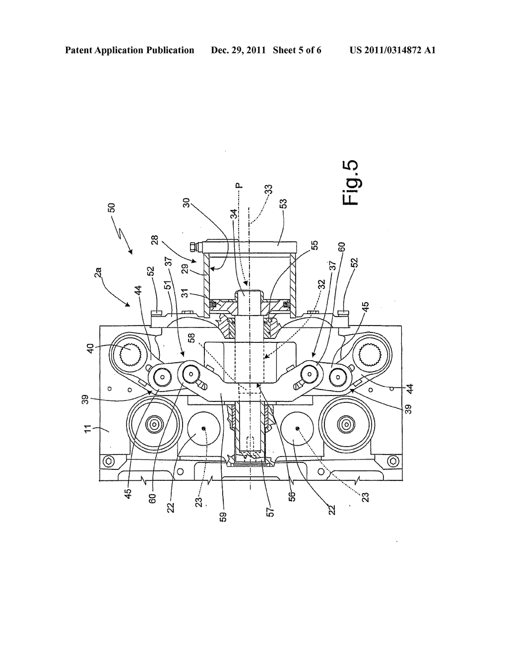 GLASSWARE FORMING MACHINE MOLDS OPENING/CLOSING DEVICE - diagram, schematic, and image 06