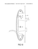 Locking Assembly for a Door diagram and image