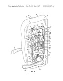 COMBINATION DOOR LATCH AND DEADBOLT ASSEMBLY diagram and image