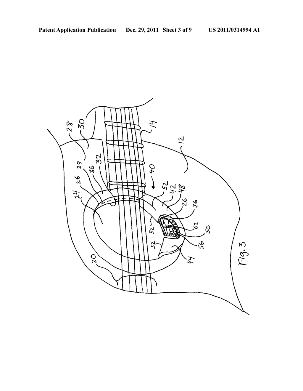 GUITAR SOUND HOLE GUARD AND METHODOLOGY OF APPLICATION - diagram, schematic, and image 04