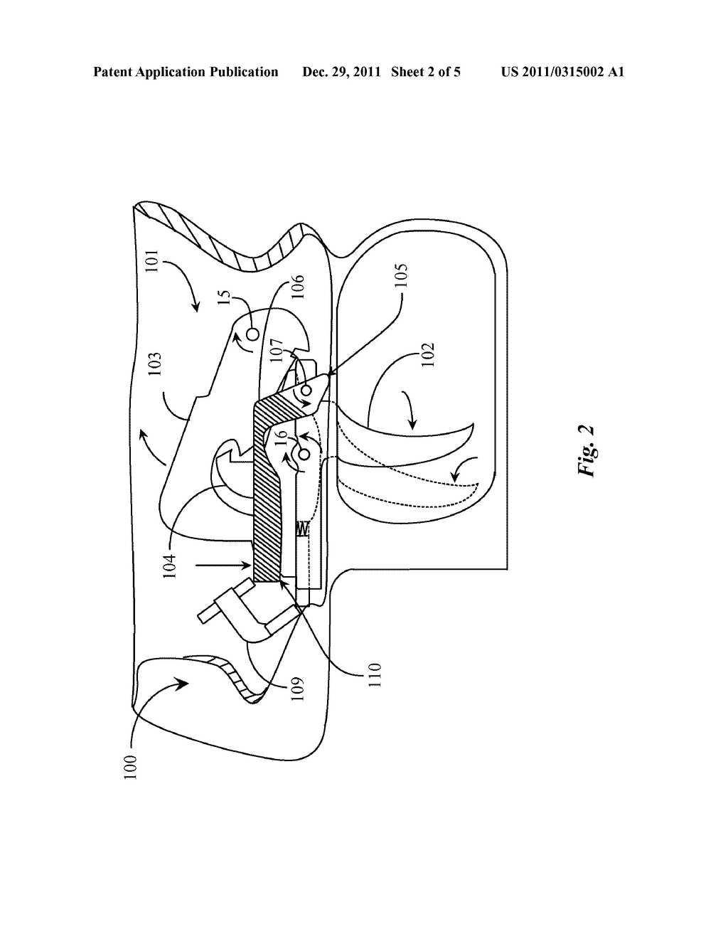 TRIGGER-CONTROLLED SELECT FIRE FOR M-16 RIFLE - diagram, schematic, and image 03