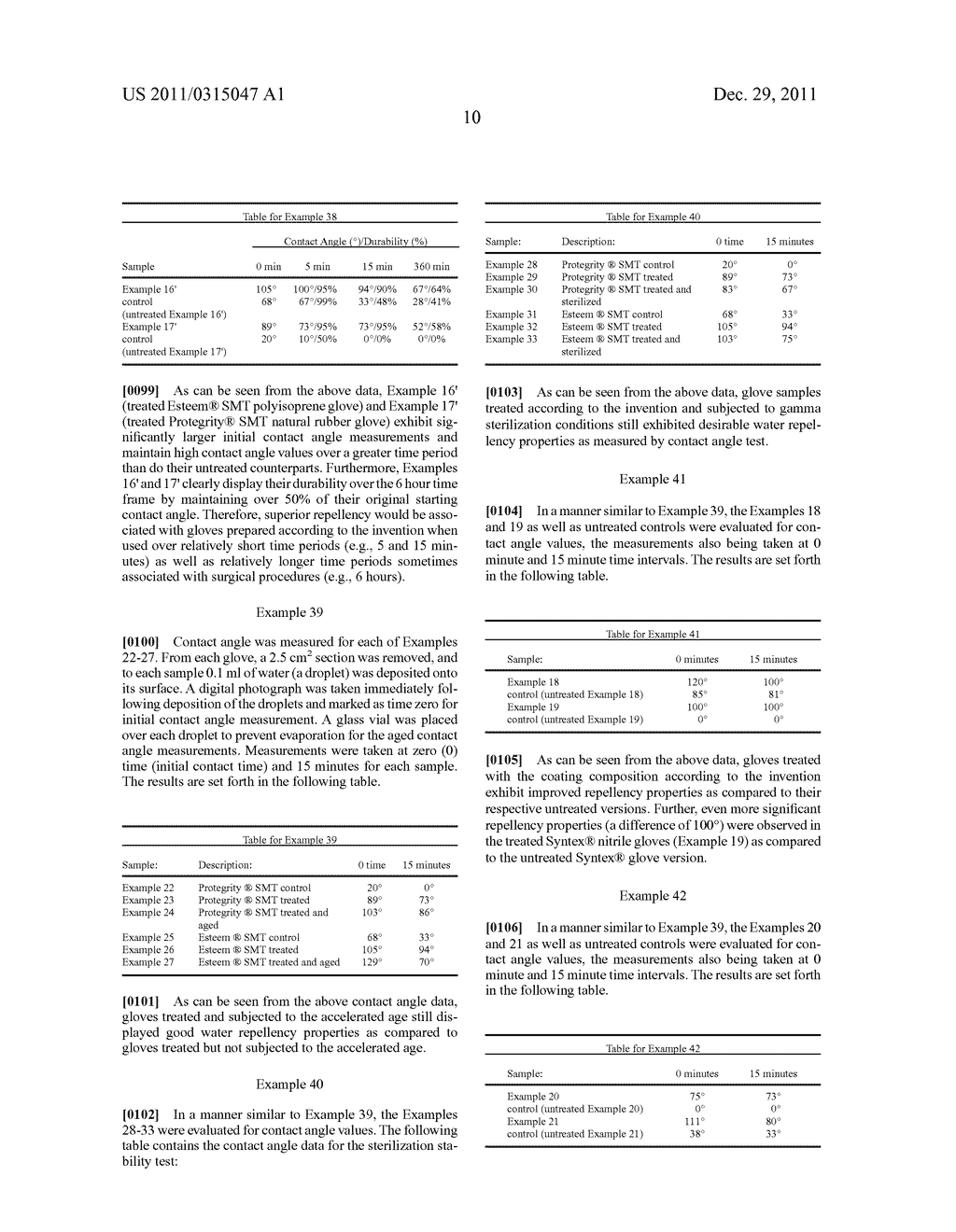 REPELLENT ELASTOMERIC ARTICLE - diagram, schematic, and image 28