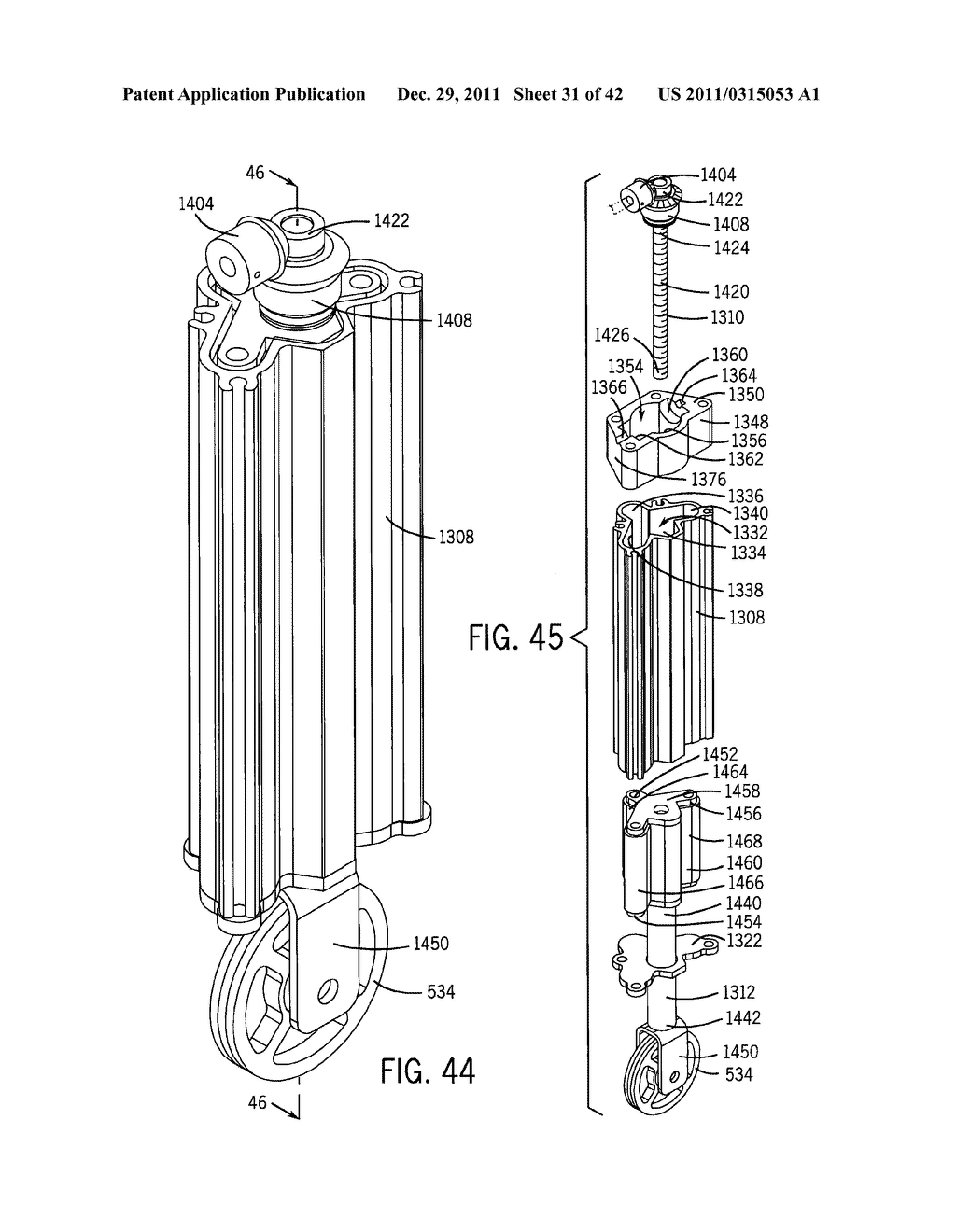 LOAD COMPENSATOR FOR HEIGHT ADJUSTABLE TABLE - diagram, schematic, and image 32