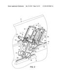 ROWING BOAT FOOTREST ASSEMBLY diagram and image