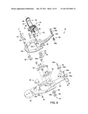 ROWING BOAT FOOTREST ASSEMBLY diagram and image