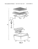 METHOD AND SYSTEM OF PROVIDING SEALED BAGS OF FLUID AT THE CLEAN SIDE OF A     LABORATORY FACILITY diagram and image