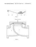 FLOW CONTROL DEVICE USING A DIAPHRAGM diagram and image