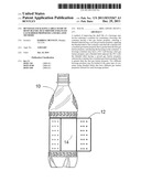 BEVERAGE PACKAGING LABELS MADE OF RESIN BLENDS THAT PROVIDE ENHANCED GAS     BARRIER PROPERTIES AND RELATED METHODS diagram and image