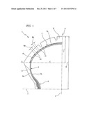 TYRE FOR TWO-WHEELED VEHICLE AND PROCESS FOR MANUFACTURING THE SAME diagram and image